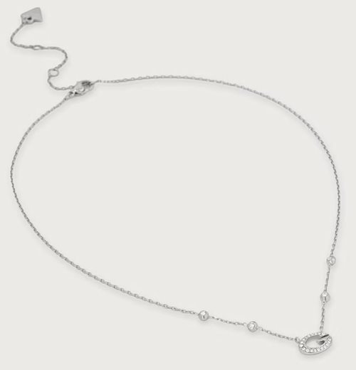 Collana Guess Donna in Acciaio Cristallo JUBN06 336JW RH - JUBN06 336JW RH